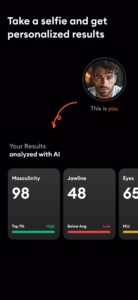 Приложение LooksMax AI оценивает внешность пользователей по фотографии